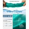 imageG Gradual Womens 7quot Quick Dry High Waisted Swim Board Shorts with Zipper Pockets UPF 50 Beach Shorts for Women with LinerAqua
