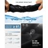 imageG Gradual Womens 7quot Quick Dry High Waisted Swim Board Shorts with Zipper Pockets UPF 50 Beach Shorts for Women with LinerBlack