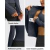 imageG Gradual Womens Cropped Workout Jacket Slim Fit Full Zip Athletic Running Gym Jackets for Women with Thumb Holes PocketsDusty BlueM