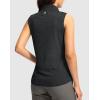 imageG Gradual Womens Golf Shirts Lightweight 14 Zip Collared Tank Top Sleeveless Polo Shirts for Tennis Pickleball CasualHeather Carbon