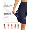 imageG Gradual Womens High Waisted Swim Board Shorts 11quot Knee Length Beach Swimming Long Shorts for Women with Pockets LinerNavy