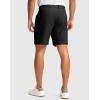 imageMens Golf Dress Shorts 7quot 9quot Stretch Casual Work Flat Front Shorts for Men with 3 Pockets Quick DryBlack
