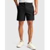 imageMens Golf Dress Shorts 7quot 9quot Stretch Casual Work Flat Front Shorts for Men with 3 Pockets Quick DryBlack