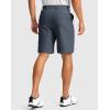 imageMens Golf Dress Shorts 7quot 9quot Stretch Casual Work Flat Front Shorts for Men with 3 Pockets Quick DryDusty Blue