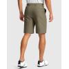 imageMens Golf Dress Shorts 7quot 9quot Stretch Casual Work Flat Front Shorts for Men with 3 Pockets Quick DryDusty Khaki