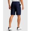 imageMens Golf Dress Shorts 7quot 9quot Stretch Casual Work Flat Front Shorts for Men with 3 Pockets Quick DryNavy