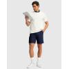 imageMens Golf Dress Shorts 7quot 9quot Stretch Casual Work Flat Front Shorts for Men with 3 Pockets Quick DryNavy