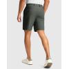 imageMens Golf Dress Shorts 7quot 9quot Stretch Casual Work Flat Front Shorts for Men with 3 Pockets Quick DrySage Green