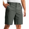 imageMens Golf Dress Shorts 7quot 9quot Stretch Casual Work Flat Front Shorts for Men with 3 Pockets Quick DrySage Green