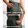 imageMens Golf Dress Shorts 7quot 9quot Stretch Casual Work Flat Front Shorts for Men with 3 Pockets Quick DrySage Green