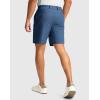 imageMens Golf Dress Shorts 7quot 9quot Stretch Casual Work Flat Front Shorts for Men with 3 Pockets Quick DrySlate Blue