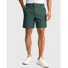 imageMens Golf Dress Shorts 7quot 9quot Stretch Casual Work Flat Front Shorts for Men with 3 Pockets Quick DrySpruce Green
