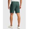 imageMens Golf Dress Shorts 7quot 9quot Stretch Casual Work Flat Front Shorts for Men with 3 Pockets Quick DrySpruce Green