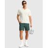 imageMens Golf Dress Shorts 7quot 9quot Stretch Casual Work Flat Front Shorts for Men with 3 Pockets Quick DrySpruce Green