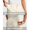 imageMens Golf Dress Shorts 7quot 9quot Stretch Casual Work Flat Front Shorts for Men with 3 Pockets Quick DryWbeige