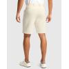 imageMens Golf Dress Shorts 7quot 9quot Stretch Casual Work Flat Front Shorts for Men with 3 Pockets Quick DryWbeige