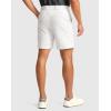 imageMens Golf Dress Shorts 7quot 9quot Stretch Casual Work Flat Front Shorts for Men with 3 Pockets Quick DryWhite
