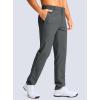 imageMens Golf Pants  30quot32quot34quot Slim Fit Stretch Lightweight Dress Pants for Men with Zipper Pockets Casual WorkDark Gray
