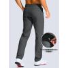 imageMens Golf Pants  30quot32quot34quot Slim Fit Stretch Lightweight Dress Pants for Men with Zipper Pockets Casual WorkDark Gray