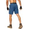 imageMens Hiking Cargo Shorts Stretch Quick Dry Outdoor Tactical Shorts for Men with Multi Pocket for Fishing CasualBlue