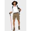 imageMens Hiking Cargo Shorts Stretch Quick Dry Outdoor Tactical Shorts for Men with Multi Pocket for Fishing CasualDark Khaki
