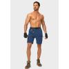 imageMens Hiking Cargo Shorts Stretch Quick Dry Outdoor Tactical Shorts for Men with Multi Pocket for Fishing CasualLyons Blue
