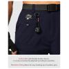 imageMens Hiking Cargo Shorts Stretch Quick Dry Outdoor Tactical Shorts for Men with Multi Pocket for Fishing CasualNavy
