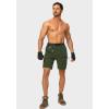 imageMens Hiking Cargo Shorts Stretch Quick Dry Outdoor Tactical Shorts for Men with Multi Pocket for Fishing CasualOlive