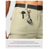 imageMens Hiking Cargo Shorts Stretch Quick Dry Outdoor Tactical Shorts for Men with Multi Pocket for Fishing CasualSage