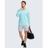 imageMens Polo Shirt Long Sleeve Golf Shirts Lightweight UPF 50 Sun Protection Cool Shirts for Men Work Fishing OutdoorLight Green
