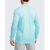 imageMens Polo Shirt Long Sleeve Golf Shirts Lightweight UPF 50 Sun Protection Cool Shirts for Men Work Fishing OutdoorLight Green