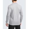 imageMens Polo Shirt Long Sleeve Golf Shirts Lightweight UPF 50 Sun Protection Cool Shirts for Men Work Fishing OutdoorLight Grey