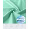 imageMens Polo Shirt Long Sleeve Golf Shirts Lightweight UPF 50 Sun Protection Cool Shirts for Men Work Fishing OutdoorMint Green