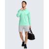 imageMens Polo Shirt Long Sleeve Golf Shirts Lightweight UPF 50 Sun Protection Cool Shirts for Men Work Fishing OutdoorMint Green