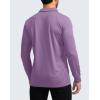 imageMens Polo Shirt Long Sleeve Golf Shirts Lightweight UPF 50 Sun Protection Cool Shirts for Men Work Fishing OutdoorPurple