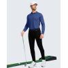 imageMens Polo Shirt Long Sleeve Golf Shirts Lightweight UPF 50 Sun Protection Cool Shirts for Men Work Fishing OutdoorRoyal Blue