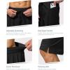 imageMens Swim Trunks Quick Dry Board Shorts with Zipper Pockets Beach Shorts Bathing Suits for Men  No Mesh LinerBlack