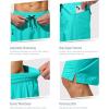 imageMens Swim Trunks Quick Dry Board Shorts with Zipper Pockets Beach Shorts Bathing Suits for Men  No Mesh LinerCyan