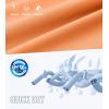 imageMens Swim Trunks Quick Dry Board Shorts with Zipper Pockets Beach Shorts Bathing Suits for Men  No Mesh LinerDusty Orange