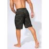 imageMens Swim Trunks Quick Dry Board Shorts with Zipper Pockets Beach Shorts Bathing Suits for Men  No Mesh LinerGreen Camo