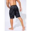 imageMens Swim Trunks Quick Dry Board Shorts with Zipper Pockets Beach Shorts Bathing Suits for Men  No Mesh LinerGrey Camo