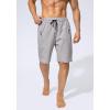 imageMens Swim Trunks Quick Dry Board Shorts with Zipper Pockets Beach Shorts Bathing Suits for Men  No Mesh LinerLight Grey