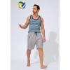 imageMens Swim Trunks Quick Dry Board Shorts with Zipper Pockets Beach Shorts Bathing Suits for Men  No Mesh LinerLight Grey