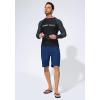 imageMens Swim Trunks Quick Dry Board Shorts with Zipper Pockets Beach Shorts Bathing Suits for Men  No Mesh LinerMidnight
