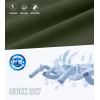 imageMens Swim Trunks Quick Dry Board Shorts with Zipper Pockets Beach Shorts Bathing Suits for Men  No Mesh LinerOlive