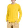 imageG Gradual Boys Rash Guard UPF 50 Sun Protection Shirt Quick Dry Long Sleeve Swim Shirts Lightweight SPF Youth Fishing ShirtYellow