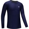 imageG Gradual Boys Youth Compression Shirt Long Sleeve Football Baseball Undershirt Quick Dry Sports Base Layer for BoyNavy