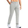 imageG Gradual Mens Golf Pants Stretch Dress Casual Pants 30quot32quot34quot Lightweight Work Travel Slacks for Men with 4 PocketsSilver Drop
