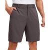 imageG Gradual Mens Golf Shorts with 5 Pockets 9quot Light Weight Stretch Quick Dry Casual Dress Work Shorts for MenPurple