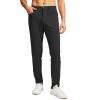 imageG Gradual Mens Stretch Golf Pants with 6 Pockets Slim Fit Dress Pants for Men Travel Casual WorkBlack